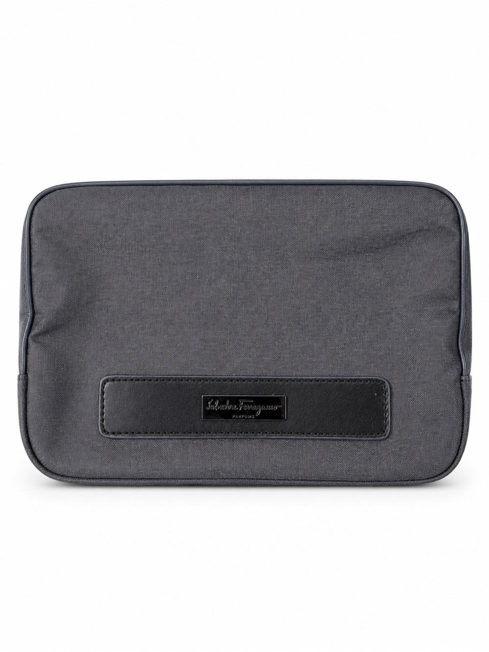 Salvatore Ferragamo for Singapore Airlines Travel Amenity Toiletry Case Gray